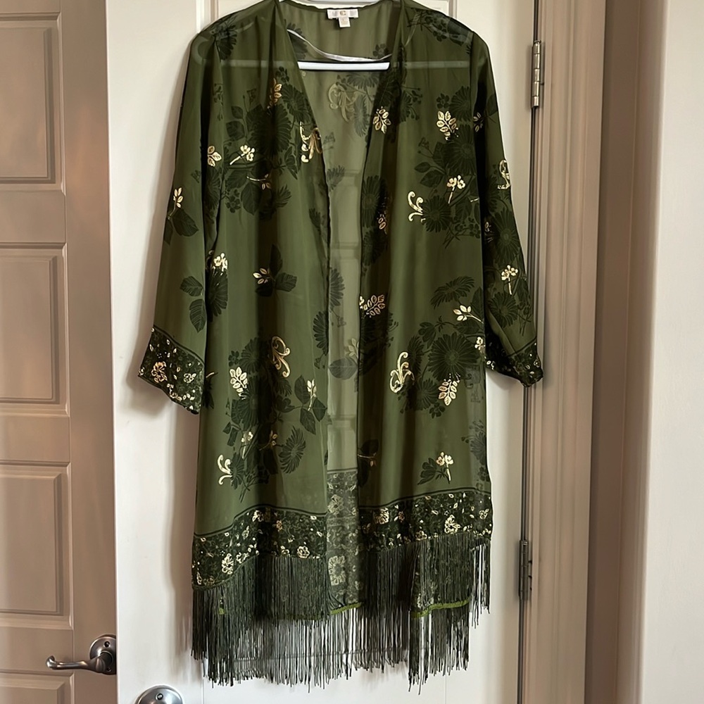 Charming Charlie Sheer Top